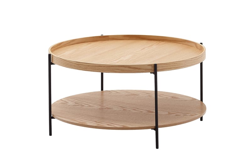 Wilhem Soffbord 78 cm Rund, Natur