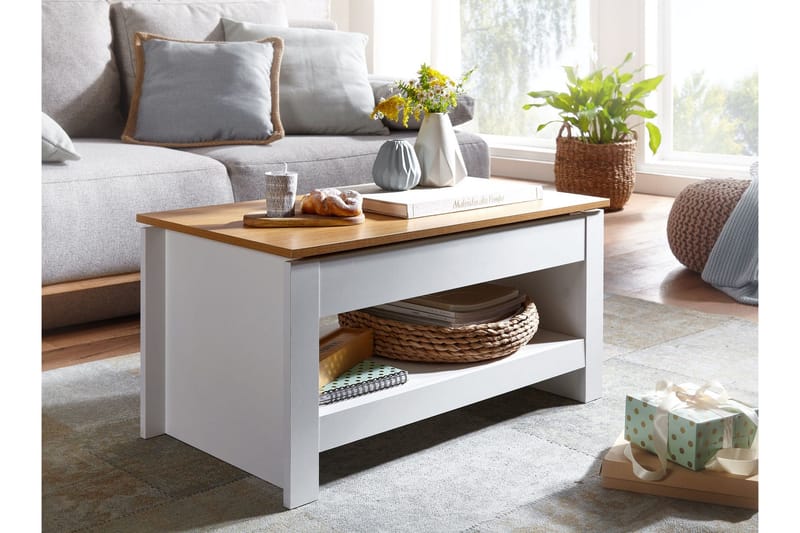 Wilhem Soffbord 85 cm Rektangulär - Vit - Möbler - Bord