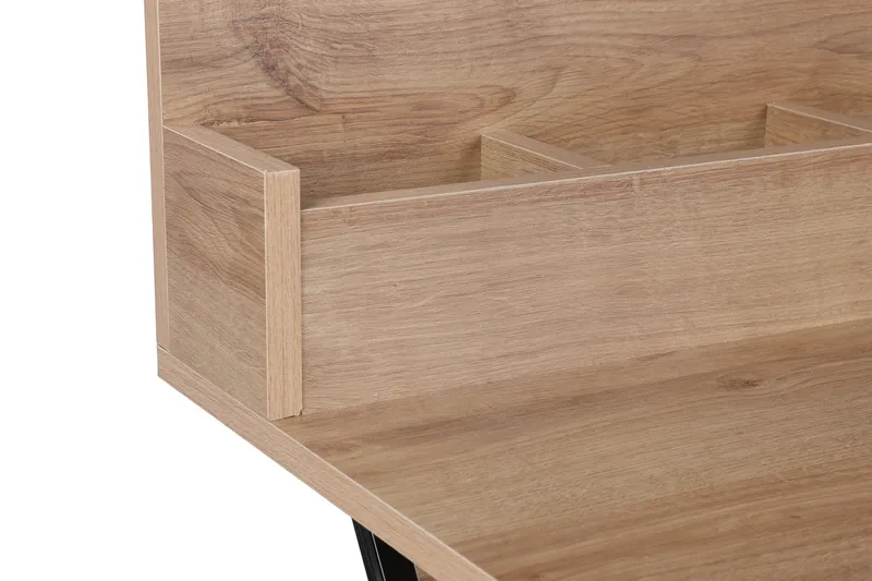 Winkels Sminkbord 100 cm - Natur/Svart - Möbler - Bord