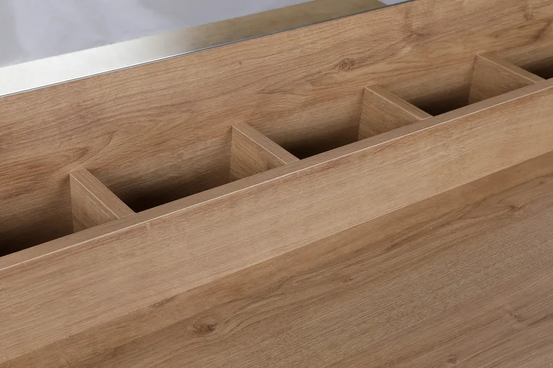 Winkels Sminkbord 100 cm - Natur/Svart - Möbler - Bord