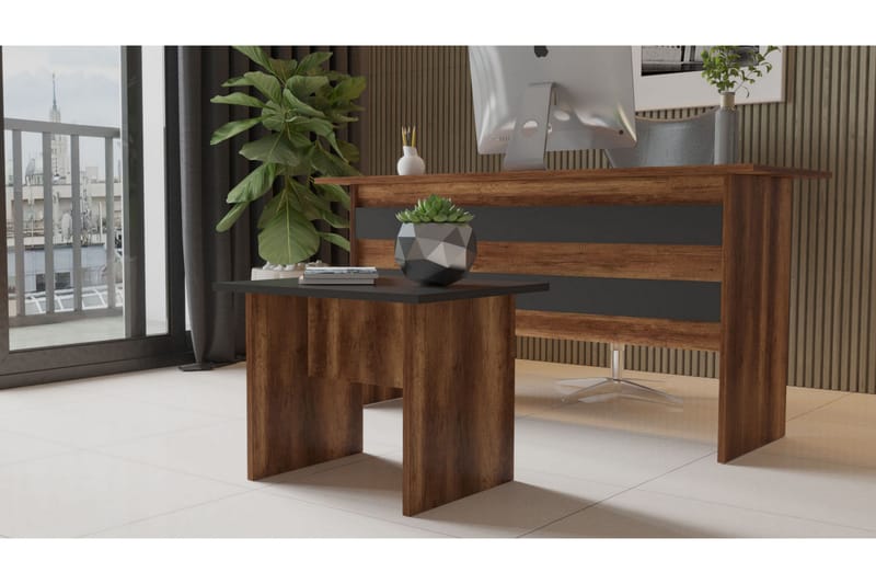 WYLLAM Soffbord 60 cm Valnötsbrun - Möbler - Bord