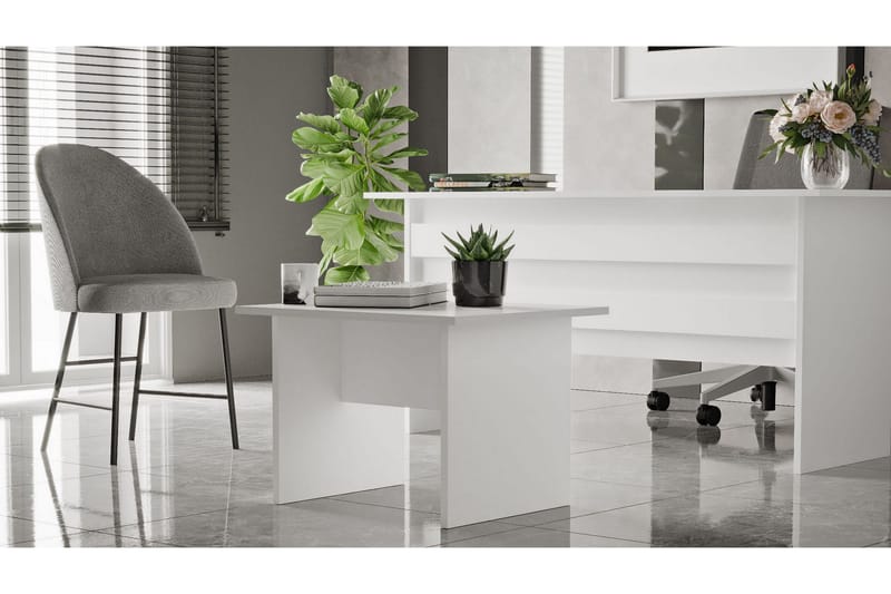 WYLLAM Soffbord 60 cm Vit - Möbler - Bord