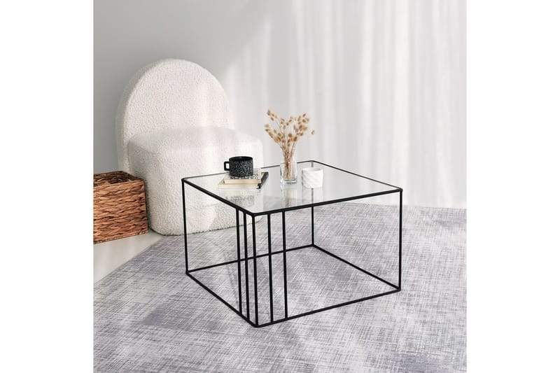 ZAWNEBORG Soffbord 55 cm Svart - Möbler - Bord