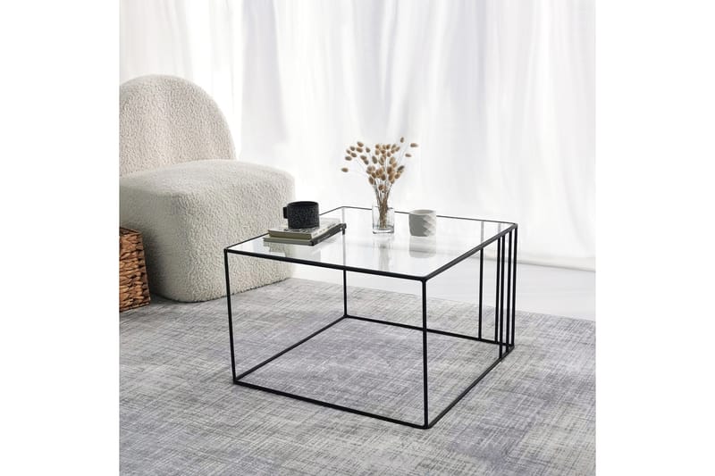 ZAWNEBORG Soffbord 55 cm Svart - Möbler - Bord