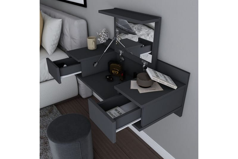 Zenn Sminkbord 100 cm - Antracit - Möbler - Bord
