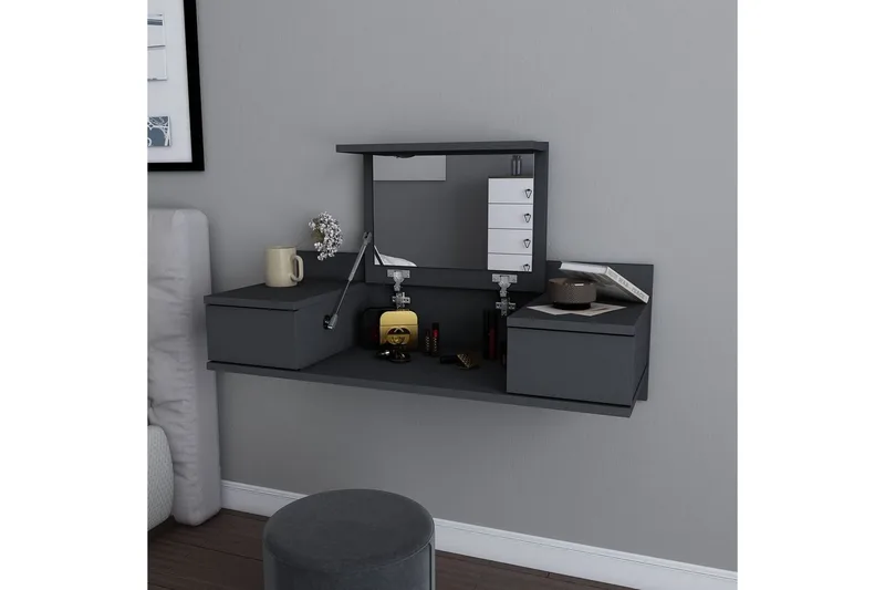 Zenn Sminkbord 100 cm - Antracit - Möbler - Bord