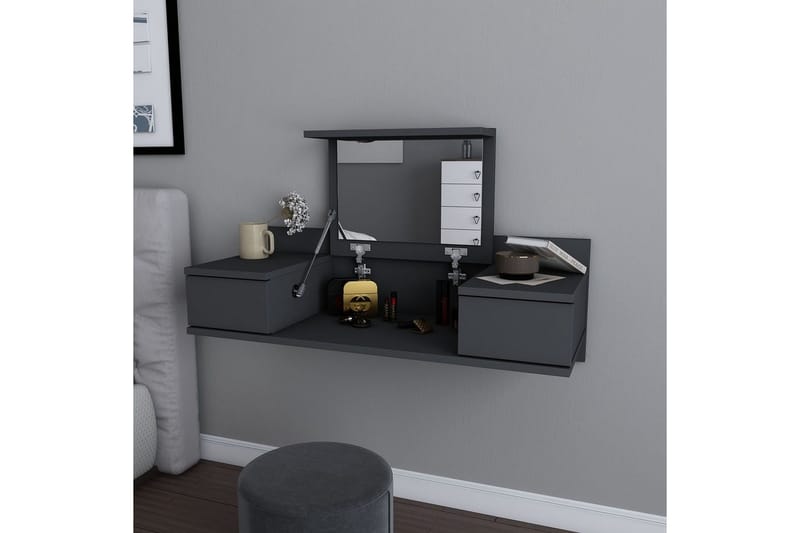Zenn Sminkbord 100 cm - Antracit - Möbler - Bord