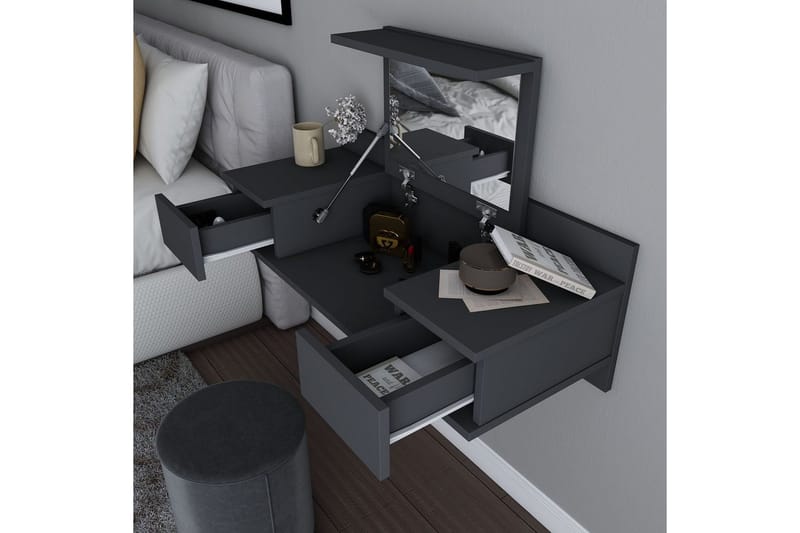 Zenn Sminkbord 100 cm - Antracit - Möbler - Bord