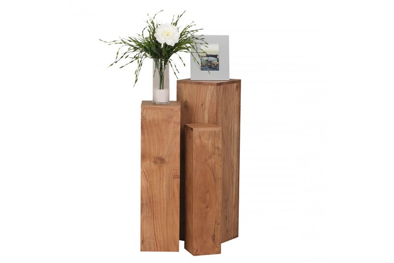 ZWEIBOHMER Satsbord 25 cm 3 Bord Akacia - Möbler - Bord