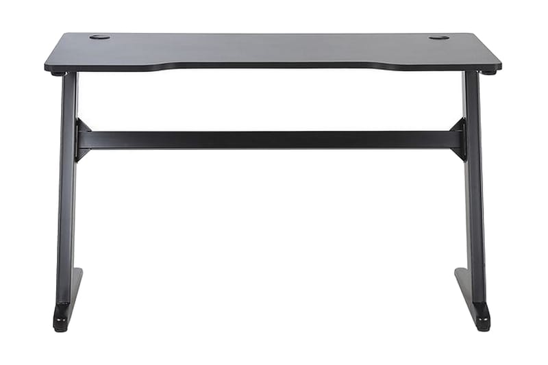 COMFREY Gamingbord 120 cm med LED-belysning Svart - Grå/Svart - Bord - Gamingbord & datorbord