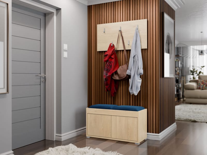 Agawal Hallmöbelset - Brun - Möbler - Hall & entré - Möbelset för hall & entré