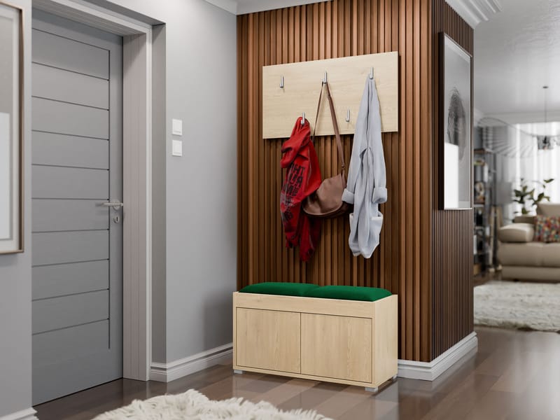 Agawal Hallmöbelset - Brun - Möbler - Hall & entré - Möbelset för hall & entré