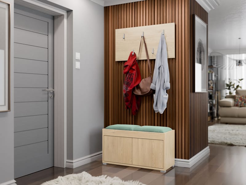 Agawal Hallmöbelset - Brun - Möbler - Hall & entré - Möbelset för hall & entré