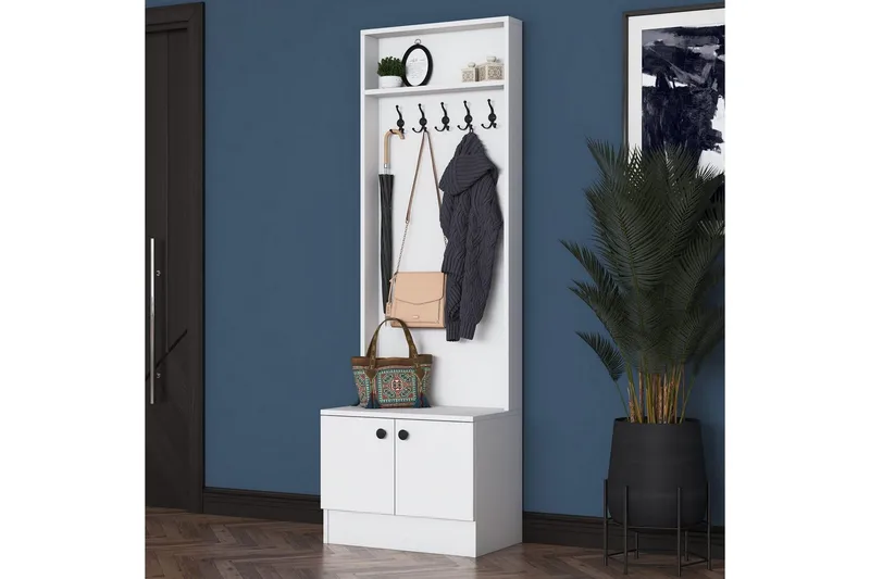 Alvric Hallmöbelset - Vit - Möbler - Hall & entré - Möbelset för hall & entré