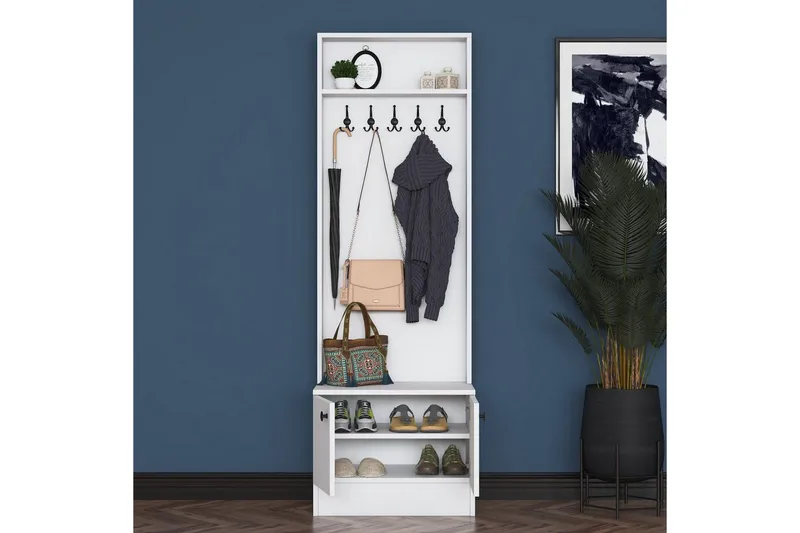 Alvric Hallmöbelset - Vit - Möbler - Hall & entré - Möbelset för hall & entré