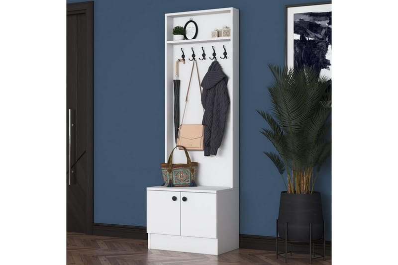 Alvric Hallmöbelset - Vit - Möbler - Hall & entré - Möbelset för hall & entré