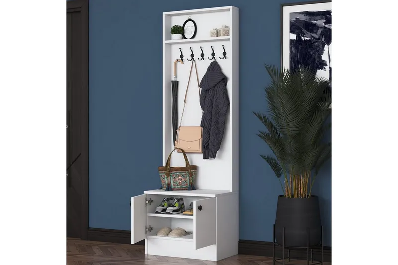 Alvric Hallmöbelset - Vit - Möbler - Hall & entré - Möbelset för hall & entré