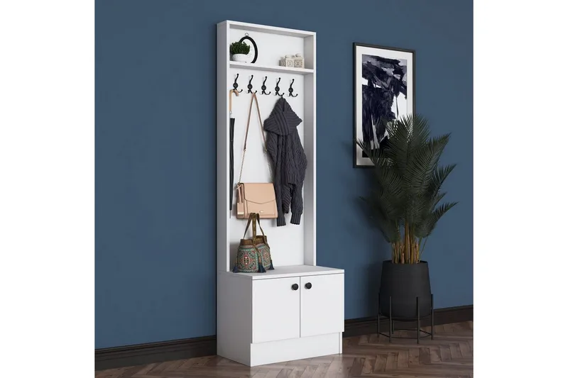 Alvric Hallmöbelset - Vit - Möbler - Hall & entré - Möbelset för hall & entré