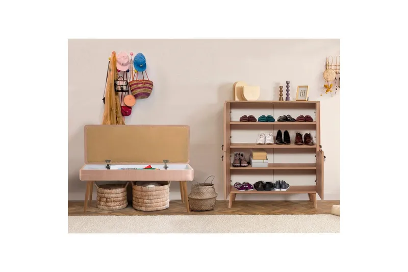 Anaya Hallmöbelset - Sten - Förvaring - Sko- & klädförvaring - Skoförvaring - Bänk med skoförvaring