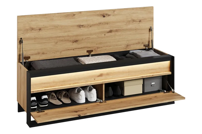 Dorana Hallmöbelset - Brun/Beige - Möbler - Hall & entré - Möbelset för hall & entré