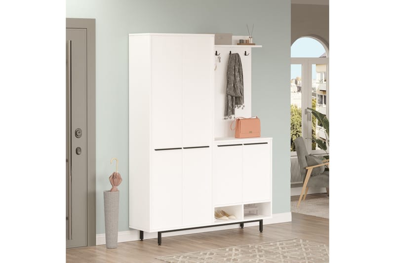 Ethelred Hallmöbelset - Vit - Möbler - Hall & entré - Möbelset för hall & entré