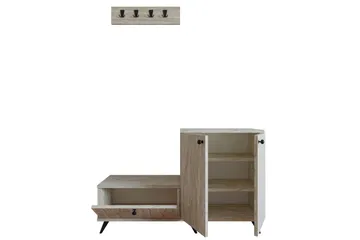 Evva Hallmöbelset - Beige - Möbler - Hall & entré - Möbelset för hall & entré