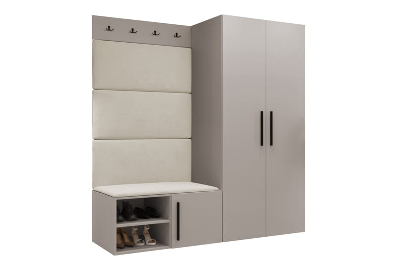 Farosa Hallmöbelset - Beige - Möbler - Hall & entré - Möbelset för hall & entré