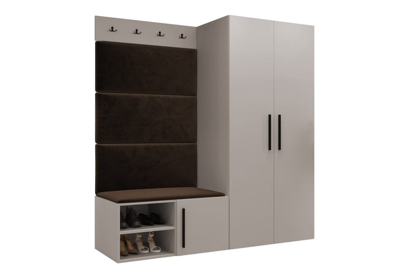 Farosa Hallmöbelset - Beige - Möbler - Hall & entré - Möbelset för hall & entré