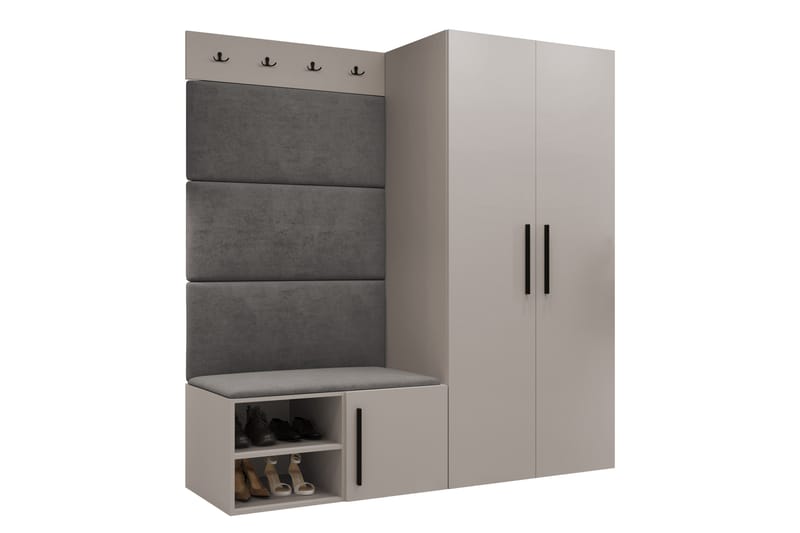 Farosa Hallmöbelset - Beige - Möbler - Hall & entré - Möbelset för hall & entré