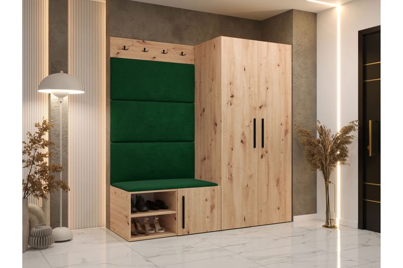 Farosa Hallmöbelset - Beige - Möbler - Hall & entré - Möbelset för hall & entré