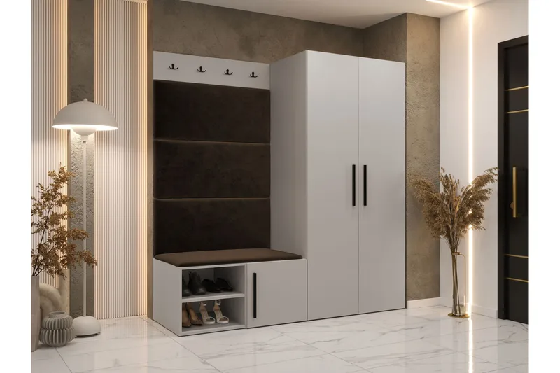 Farosa Hallmöbelset - Beige - Möbler - Hall & entré - Möbelset för hall & entré