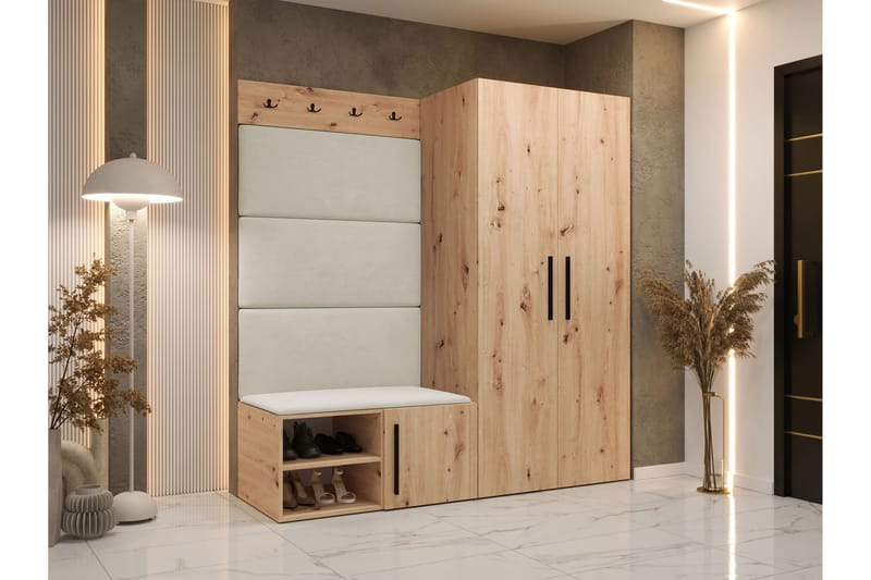 Farosa Hallmöbelset - Brun - Möbler - Hall & entré - Möbelset för hall & entré