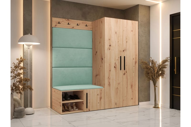 Farosa Hallmöbelset - Brun - Möbler - Hall & entré - Möbelset för hall & entré