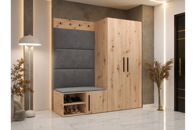 Farosa Hallmöbelset - Brun - Möbler - Hall & entré - Möbelset för hall & entré