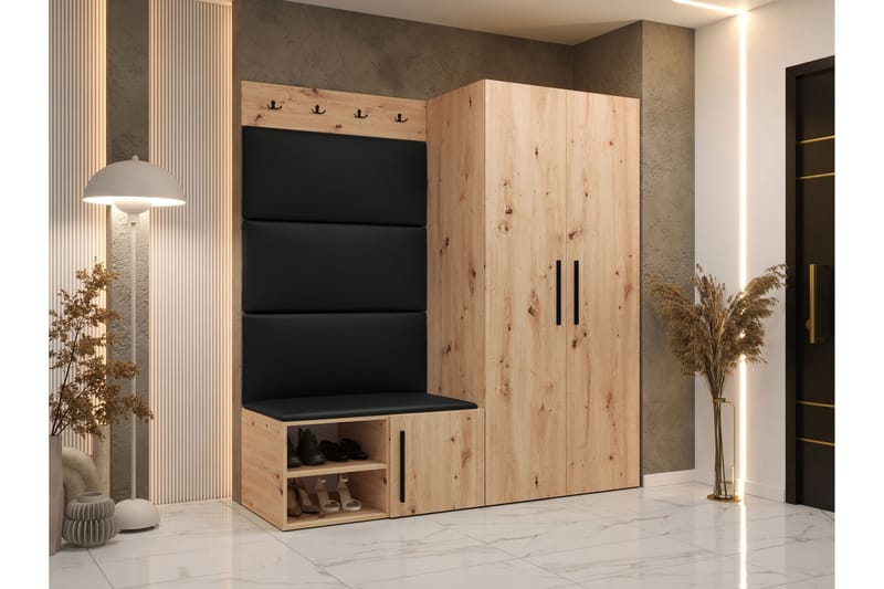 Farosa Hallmöbelset - Brun - Möbler - Hall & entré - Möbelset för hall & entré