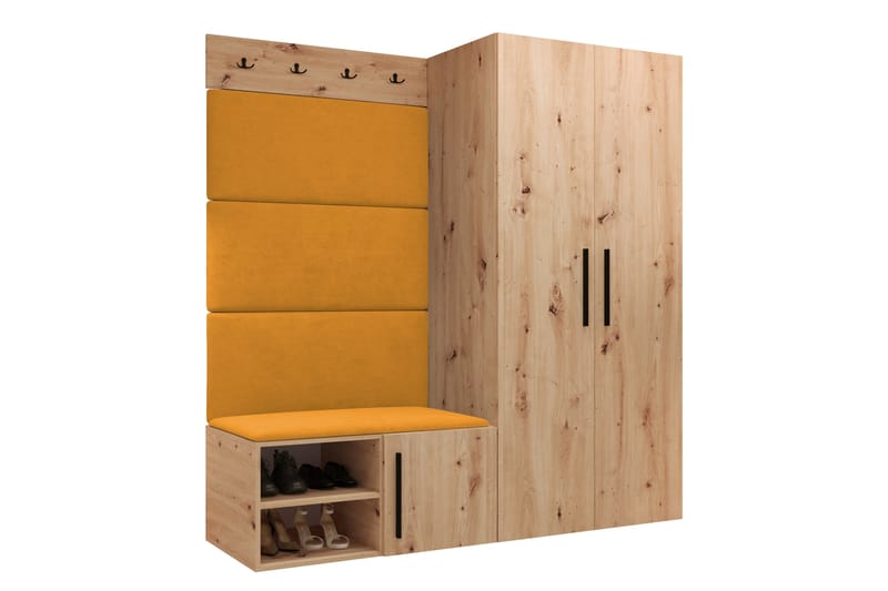 Farosa Hallmöbelset - Brun - Möbler - Hall & entré - Möbelset för hall & entré