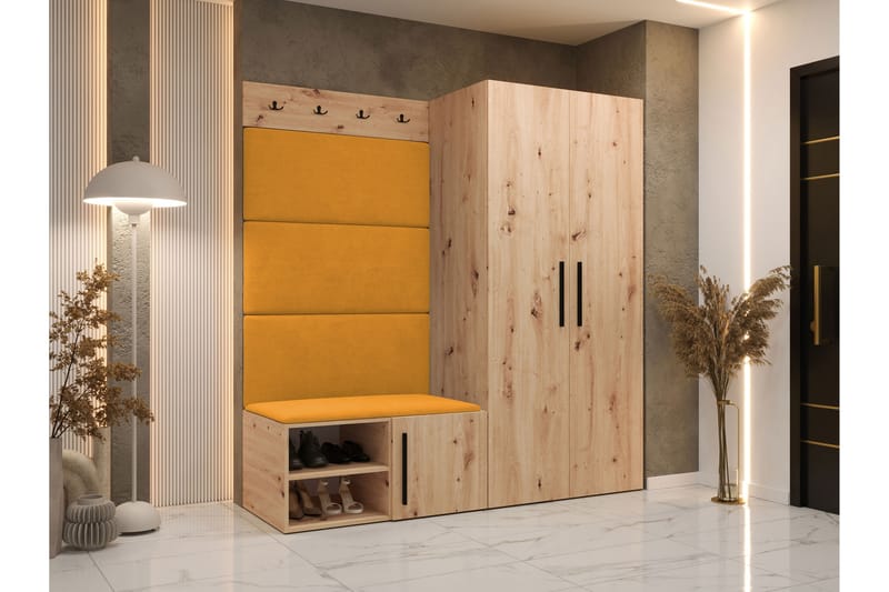 Farosa Hallmöbelset - Brun - Möbler - Hall & entré - Möbelset för hall & entré