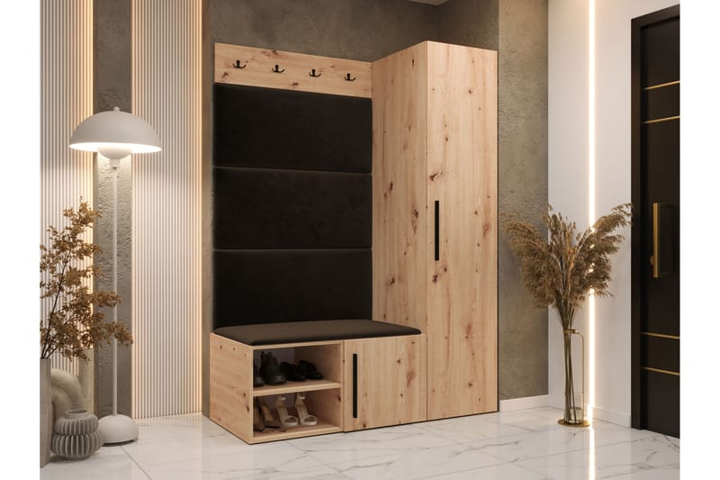 Farosa Hallmöbelset - Brun - Möbler - Hall & entré - Möbelset för hall & entré