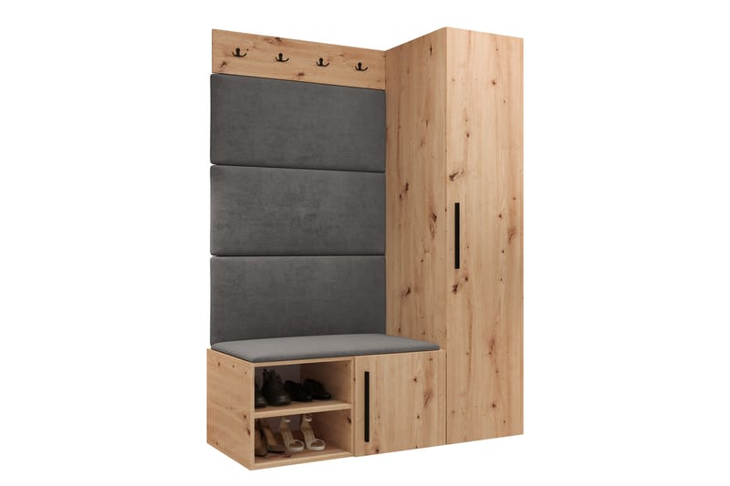 Farosa Hallmöbelset - Brun - Möbler - Hall & entré - Möbelset för hall & entré