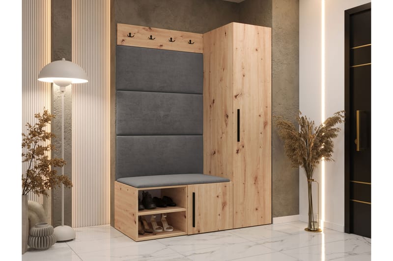 Farosa Hallmöbelset - Brun - Möbler - Hall & entré - Möbelset för hall & entré