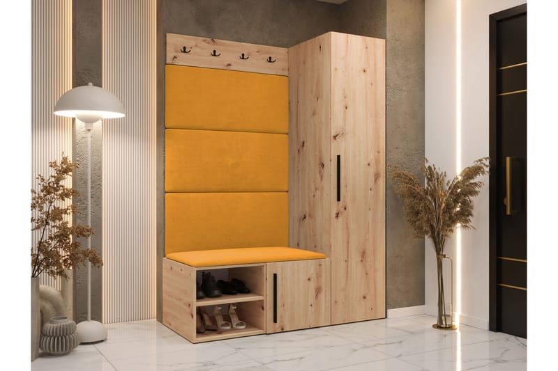 Farosa Hallmöbelset - Brun - Möbler - Hall & entré - Möbelset för hall & entré