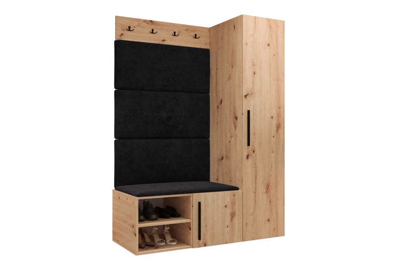 Farosa Hallmöbelset - Brun - Möbler - Hall & entré - Möbelset för hall & entré