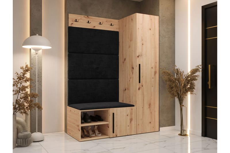 Farosa Hallmöbelset - Brun - Möbler - Hall & entré - Möbelset för hall & entré