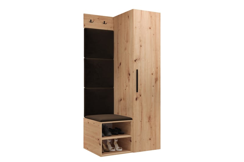 Farosa Hallmöbelset - Brun - Möbler - Hall & entré - Möbelset för hall & entré