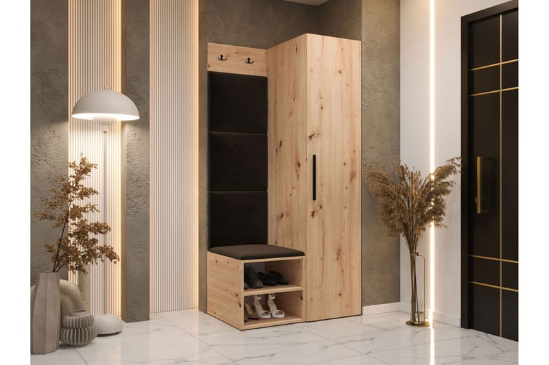 Farosa Hallmöbelset - Brun - Möbler - Hall & entré - Möbelset för hall & entré