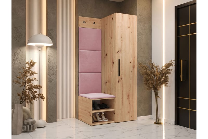 Farosa Hallmöbelset - Brun - Möbler - Hall & entré - Möbelset för hall & entré