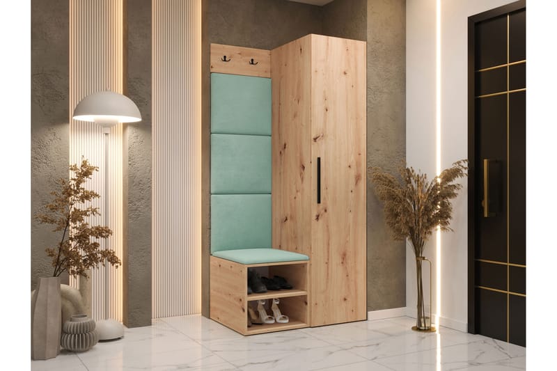 Farosa Hallmöbelset - Brun - Möbler - Hall & entré - Möbelset för hall & entré