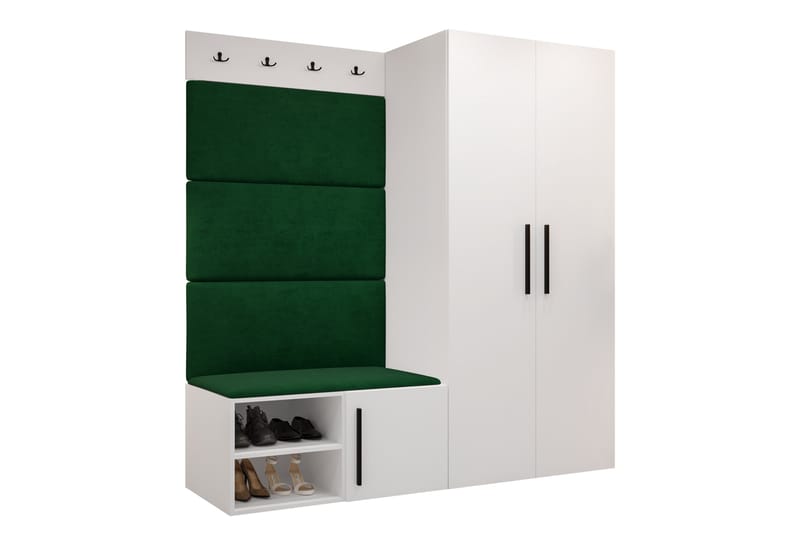 Farosa Hallmöbelset - Brun/Svart - Möbler - Hall & entré - Möbelset för hall & entré