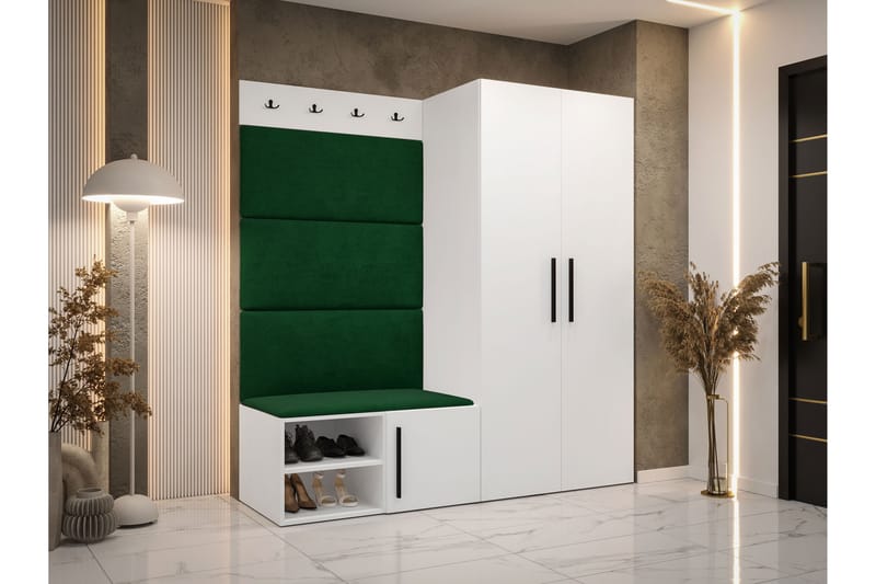 Farosa Hallmöbelset - Brun/Svart - Möbler - Hall & entré - Möbelset för hall & entré