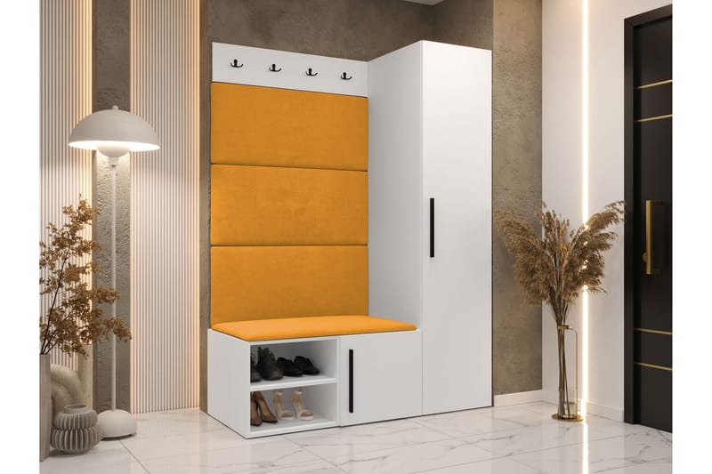 Farosa Hallmöbelset - Svart - Möbler - Hall & entré - Möbelset för hall & entré